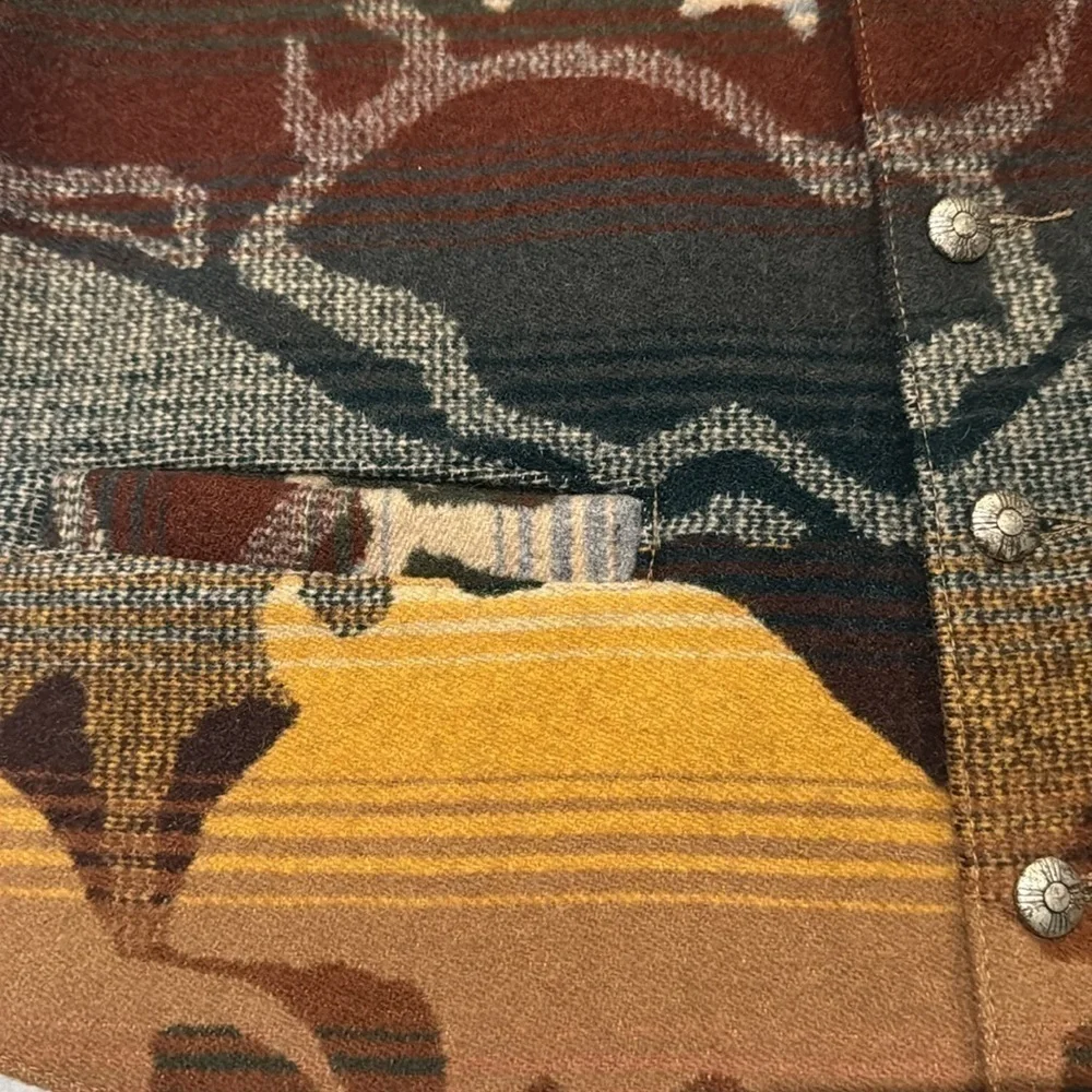 Pendleton vintage early 70s Tantanka vest extraordinary condition. Unisex. - Picture 6 of 15